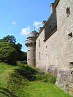 Breles, Chateau de Kergrouadez, Facade ouest (2)